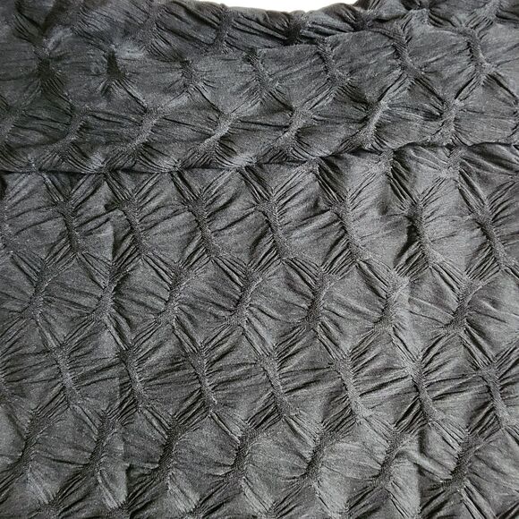 STUDIO JPR Black Textured Blouse Top sz M - Picture 8 of 11